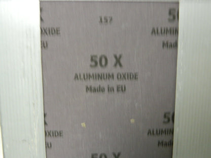 PRO 50 Grit Aluminum Oxide Sanding Sheet QTY 50 40-0050