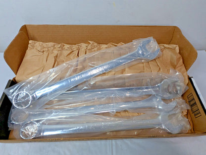 Tekton 4 Piece Combination Wrench Set 1-5/16" to 1-1/2" Range WCB90102