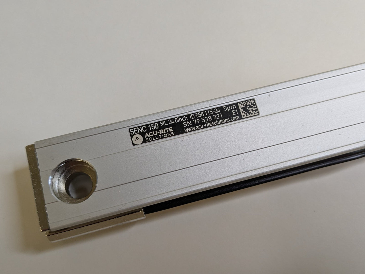 AcuRite Linear Scale for DRO 24"/600mm Readable Length 5 Micron Res. 558115-24