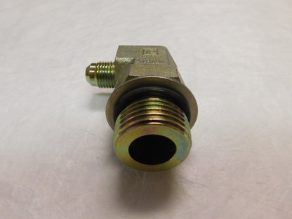 Hydraulic Fitting Male JIC x Male O-Ring 90º 6801-6-12