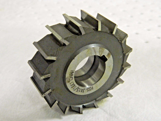 MHC HSS Side Milling Cutter 3" Diam x 15/16" Width of Cut 03013604