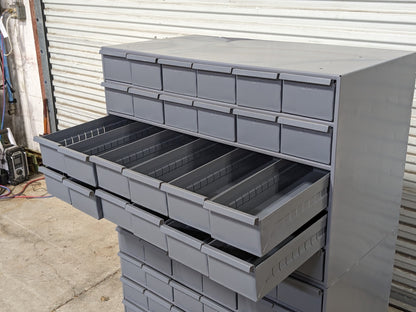 Durham 028-95 Steel Bin Storage Cabinet 60 Drawer 48 x 34 x 17 Parts / Repair