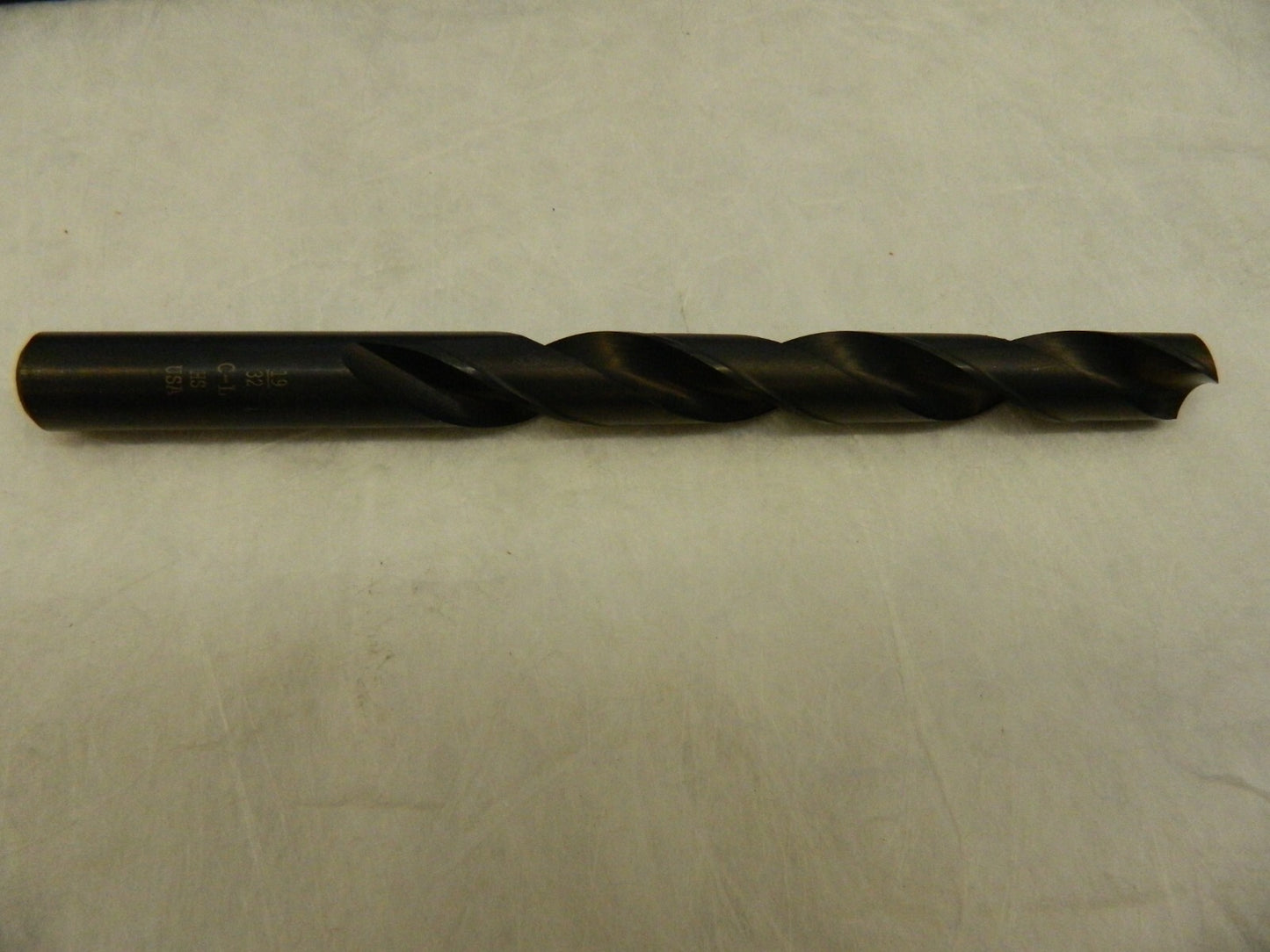 CHICAGO-LATROBE Jobber Length Drill Bit: 0.5938 Dia, 118 ° HSS 44038