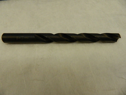 CHICAGO-LATROBE Jobber Length Drill Bit: 0.5938 Dia, 118 ° HSS 44038