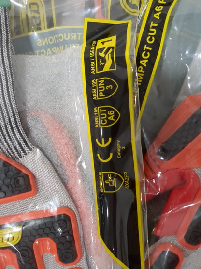 IRONCLAD 7pk of Cut Puncture & AbrasionResistant Gloves Size Small KCI5FN-02-S