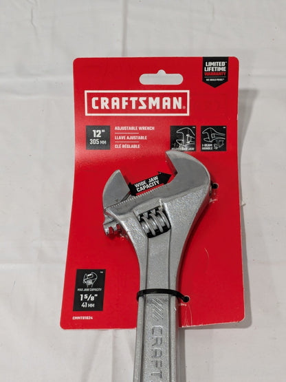 Craftsman Adjustable Wrench 12 in. L CMMT81624