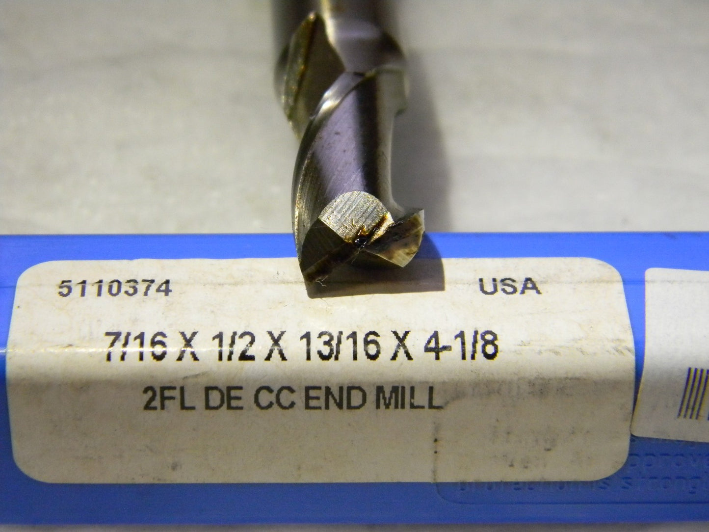 Union Butterfield 7/16" x 1/2" x 13/16" x 4-1/8" 2FL Double