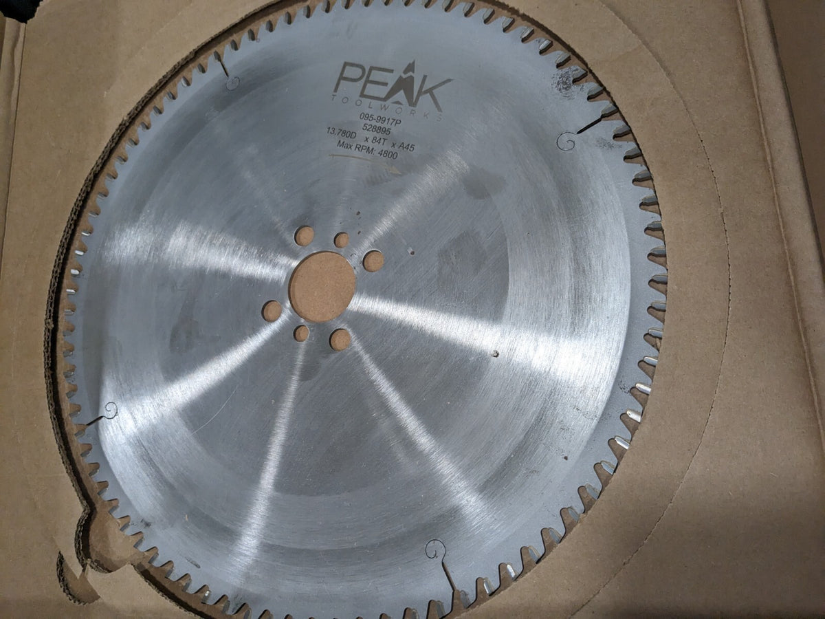 Cold saw blade 6pinhole 84 teeth 13.780d x A45