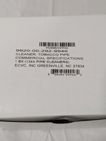 AbilityOne 6" Wire-Core Pipe Cleaner Qty 1344 9920-00-292-9946