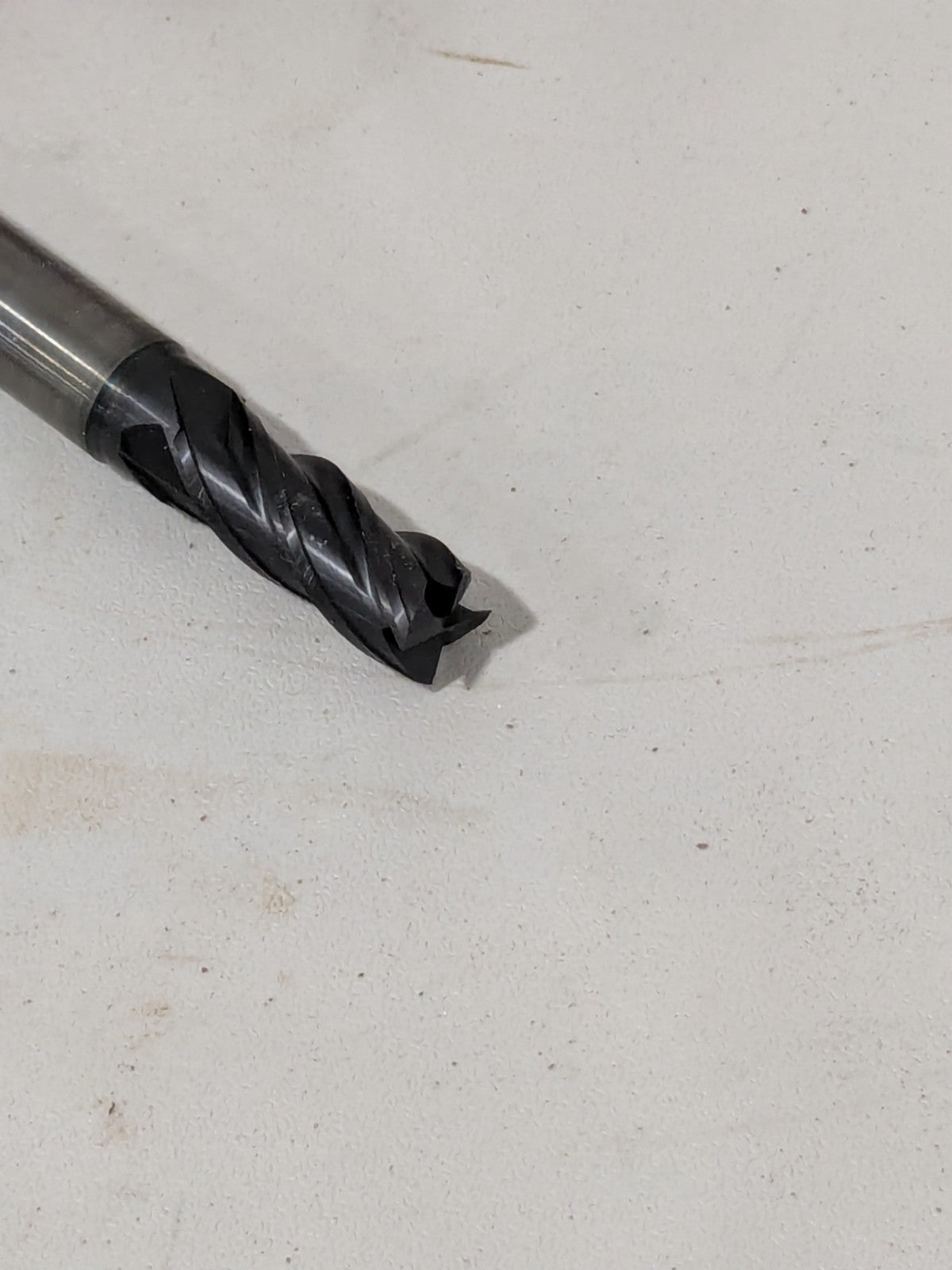 OSG Square End Mill: 11/32" Dia, 7/8" LOC, 4 Flute HP441-3438