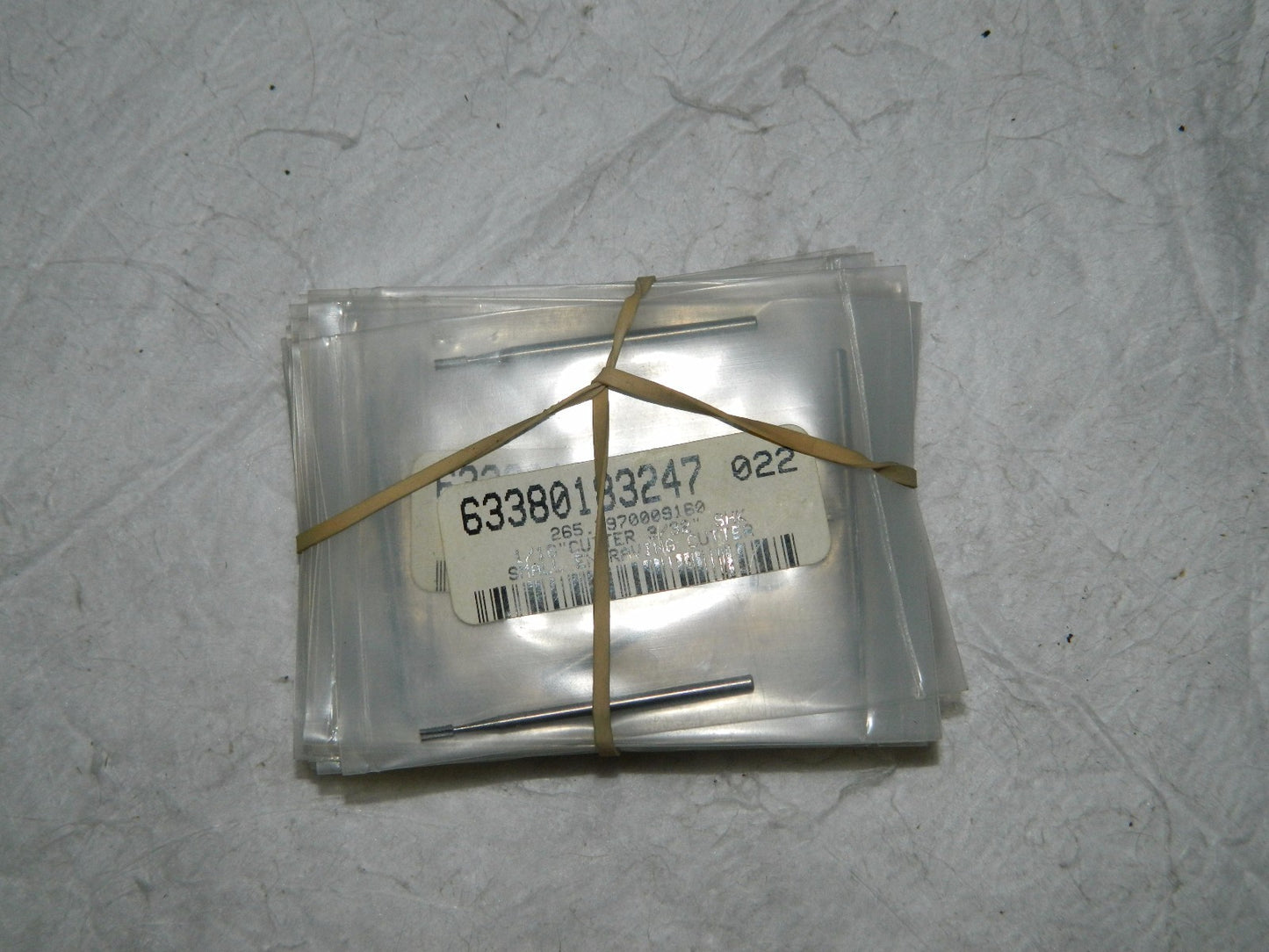 Pro Single Cut Burr 1/16" Cut Diameter 3/32" Shank Diam. 20 Pack 265.7