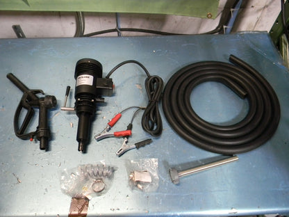 Pro Lube Electric Fuel and Oil Pump 9.25 Gal/Min. 12V DC 9.2 Amp EOP-12