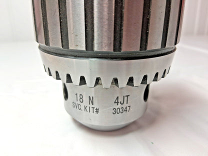 Jacobs Keyed Drill Chuck 1/8 to 3/4" Capacity Tapered Mount JT4 3007588