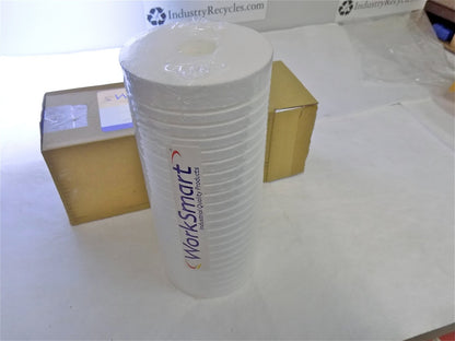 WorkSmart 25 Micron Polypropylene Cartridge Filter 4-3/8"OD x 9-7/8" WSPL098725G
