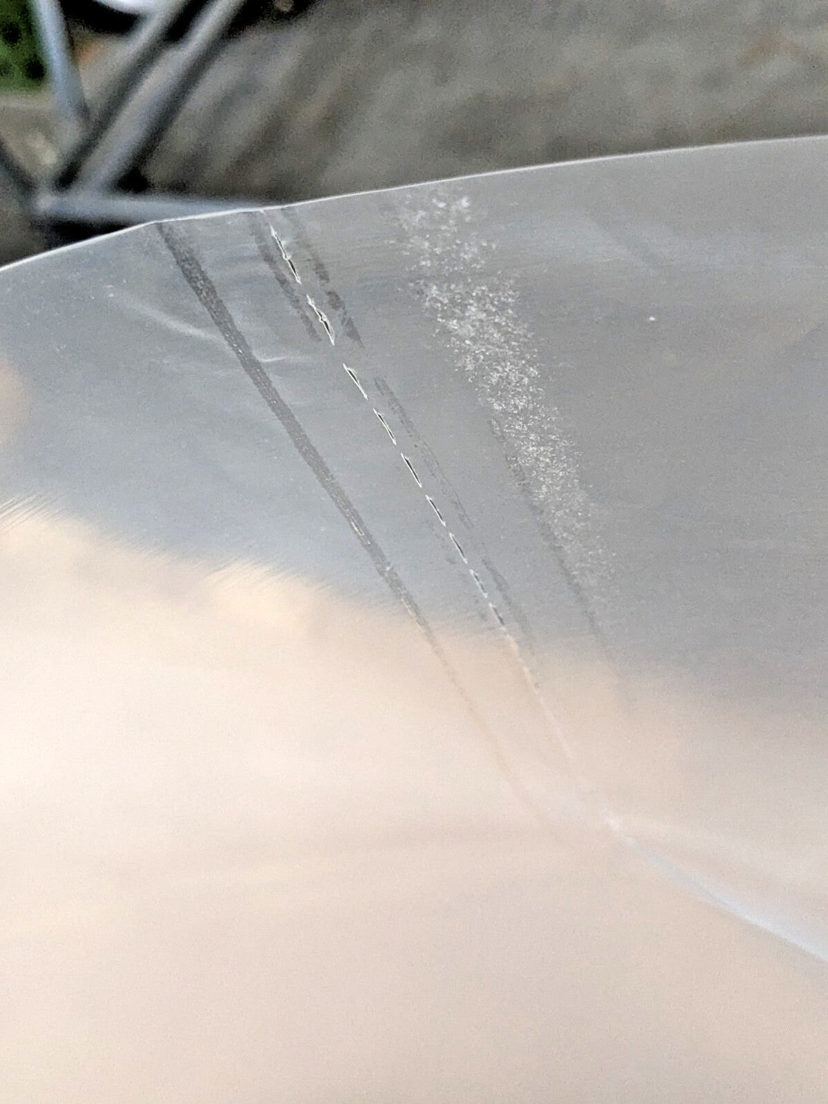 1 ROLL OF 200 Poly Bags Clear w/Perforations 24" X 77" 0.0015 Mil A010459