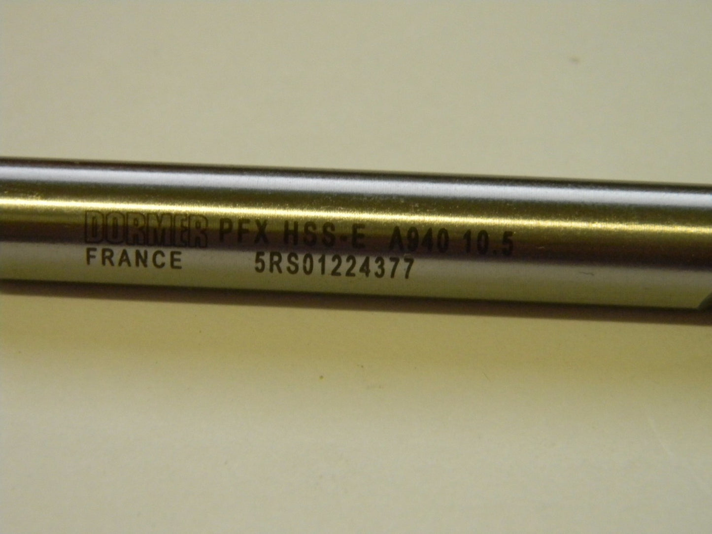 Dormer Deep Hole Bright 10xd DrillA940 10.50mm Pfx-hss-e  058800