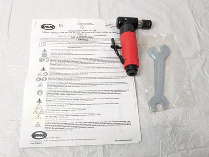 Sioux Tools Angle Air Die Grinder 1/4" Collet 20000 RPM SAG03S20