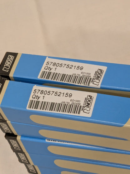 (10) Noga Hand Deburring Tool Set: High Speed Steel Blade Type S10 EO1000