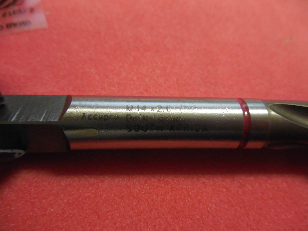 Accupro Spiral Flute Tap M14 x 2.0 D6 4FL HSS Bright #7926702