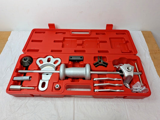 17 Piece Slide Hammer Set w/Case 3 Jaws YC-901A