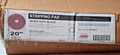 QTY3 Polyester Floor Stripping Pads Course Black 78318672
