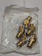PARKER PushToConnect Tube Fitting: 3/8" Thread, 1/2" OD Qty 5 PF-002