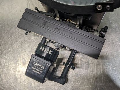 SPI Horizontal Optical Comparator 12" Screen 10x 20x 40x Lenses PARTS / REPAIR