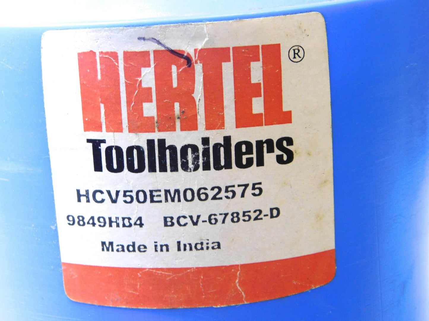 Hertel Cat50 Taper Shank End Miller Holder 5/8 Bore 5.75 Proj HCV50EM062575