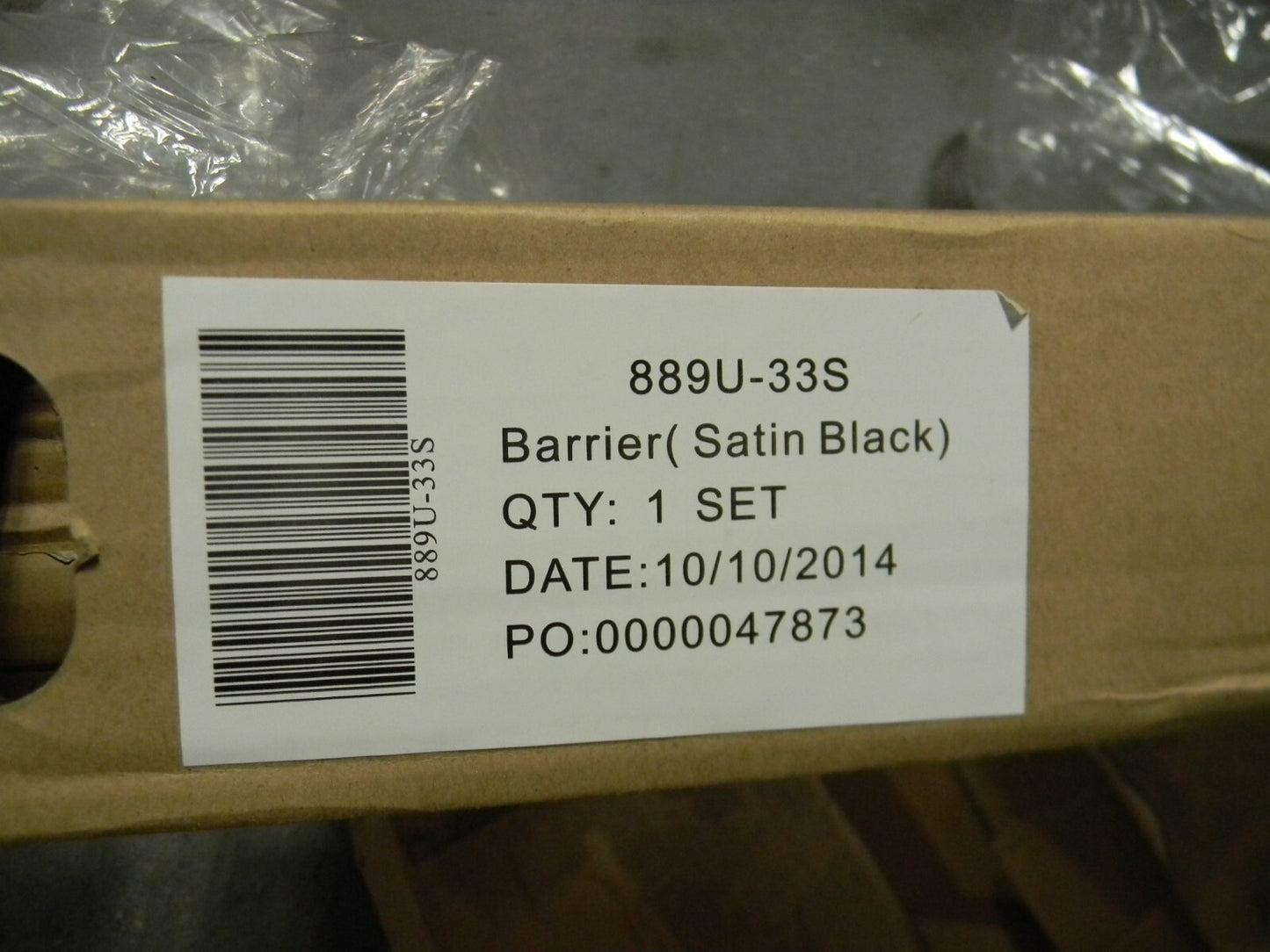 Tensator Steel Barrier Receiver Post 38 In. Height 14 In. Base 889U-33-RCVR