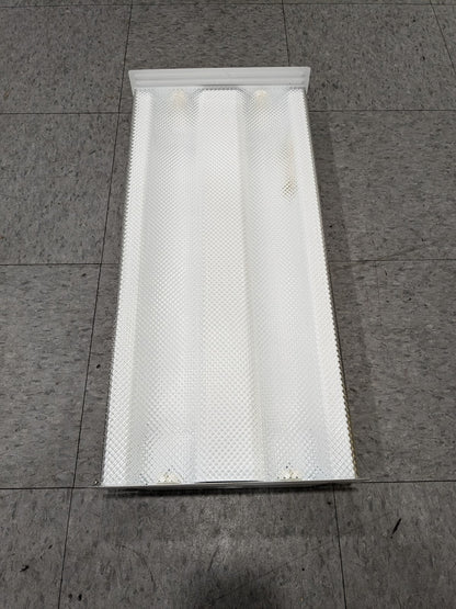 Coronet Fluorescent Wrap Fixture, 2', 2-Lamp, T8, 17W, 120V CA217MV