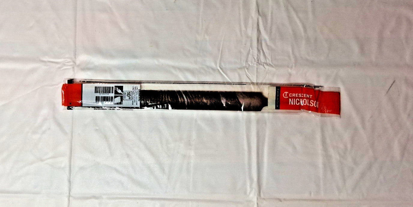 Crescent Nicholson Machinist Hand Files Double Cut Safe Edge 10" QTY6 05968N