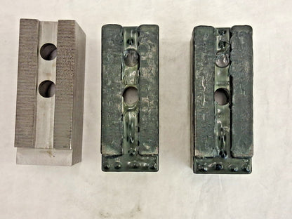 H&R Manufacturing Soft Lathe Serrated Chuck Jaw Set 3 Jaws HR-155-2.5