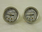 Worksmart Analog Pressure Gauge 1-1/2" Dial 1/8" NPT Lot of 2 #WS-PE-G