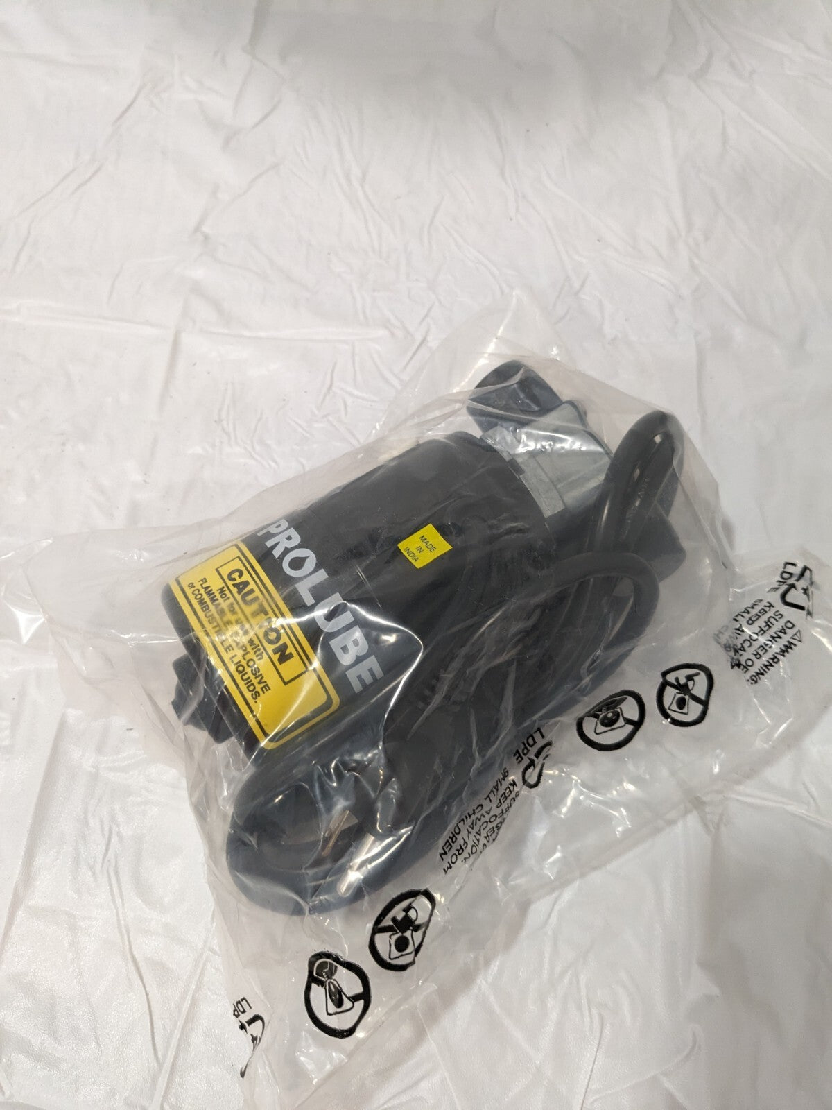 PROLUBE Electric Pump 6 GPM Oil Lubrication ZAMAC Stainless Steel EWOP/115/US