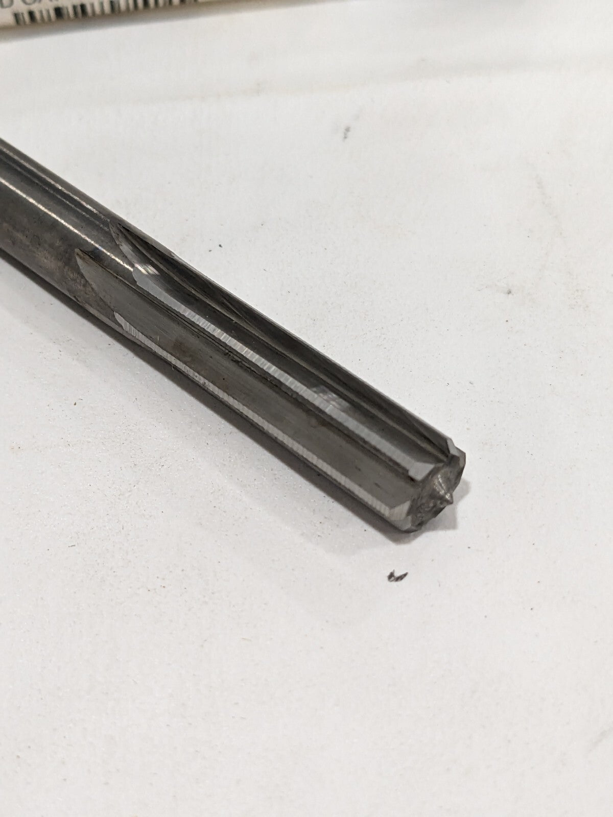 Chucking Reamer: 0.3500″ Dia, 3-1/2″ OAL, Straight-Cylindrical Shank 82133505