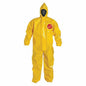 DUPONT Hooded Chemical Resistant CoverallsTychem 9000 2pk BR127TYL2X000200