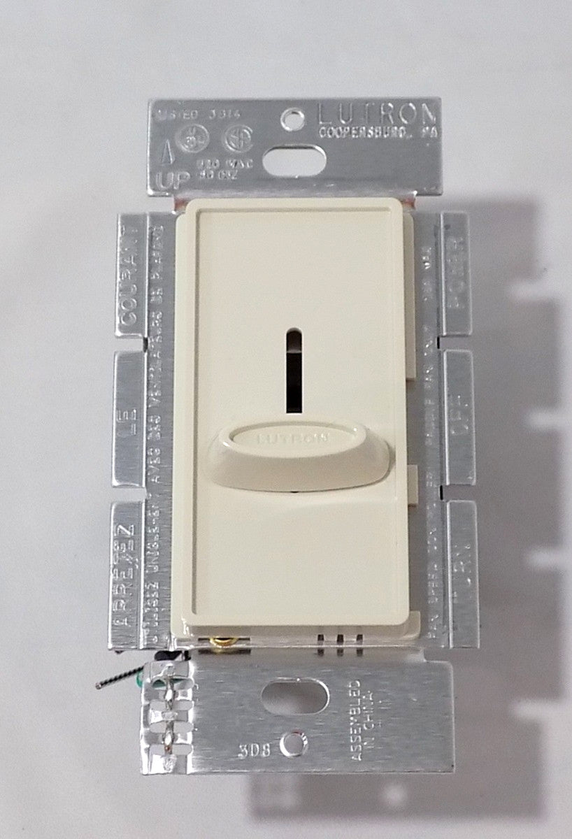 Lutron SFSQ-F-LA Skylark Slide-to-Off 3-Speed Fan Control Light Almond