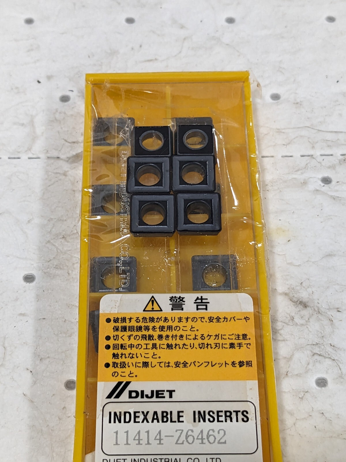 Dijet Carbide Milling Inserts IM-SP32GS JC5030 QTY 16 11414-Z6462