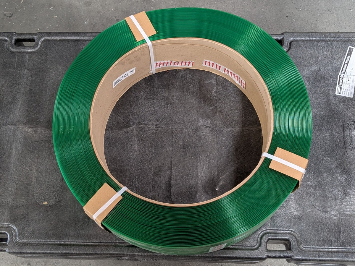 PAC Waxed Polyester Strapping 10,500 Ft. x 1/2 In. x 0.018 In. 4818506T105W
