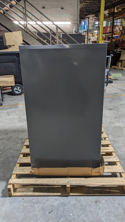 Tennsco Deluxe Steel Storage Cabinet 3-Shelf 36" x 24" x 42" Scratch N Dent