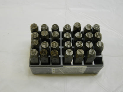 C.H. HANSON Heavy-Duty Stamp Set: 3/8 Character, 27 pc 21151