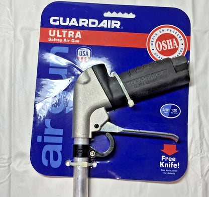 Guardair Air Blow Gun Pistol Grip Maximum Power Venturi Nozzle U75XT018AA3