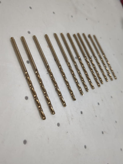 HERTEL Jobber Drills 12pk: #72, 135 deg Point, Cobalt 04139192