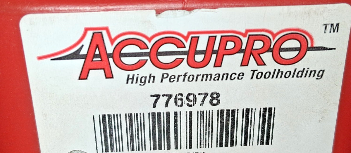 Accupro Collet Chuck 3/32 to 1" Capacity TG & PG100 Collet Taper Shank 776978