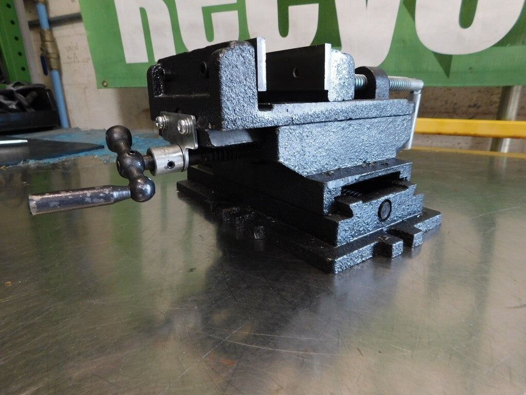 Cross Slide Drill Press Vise 5 1/16"Opening