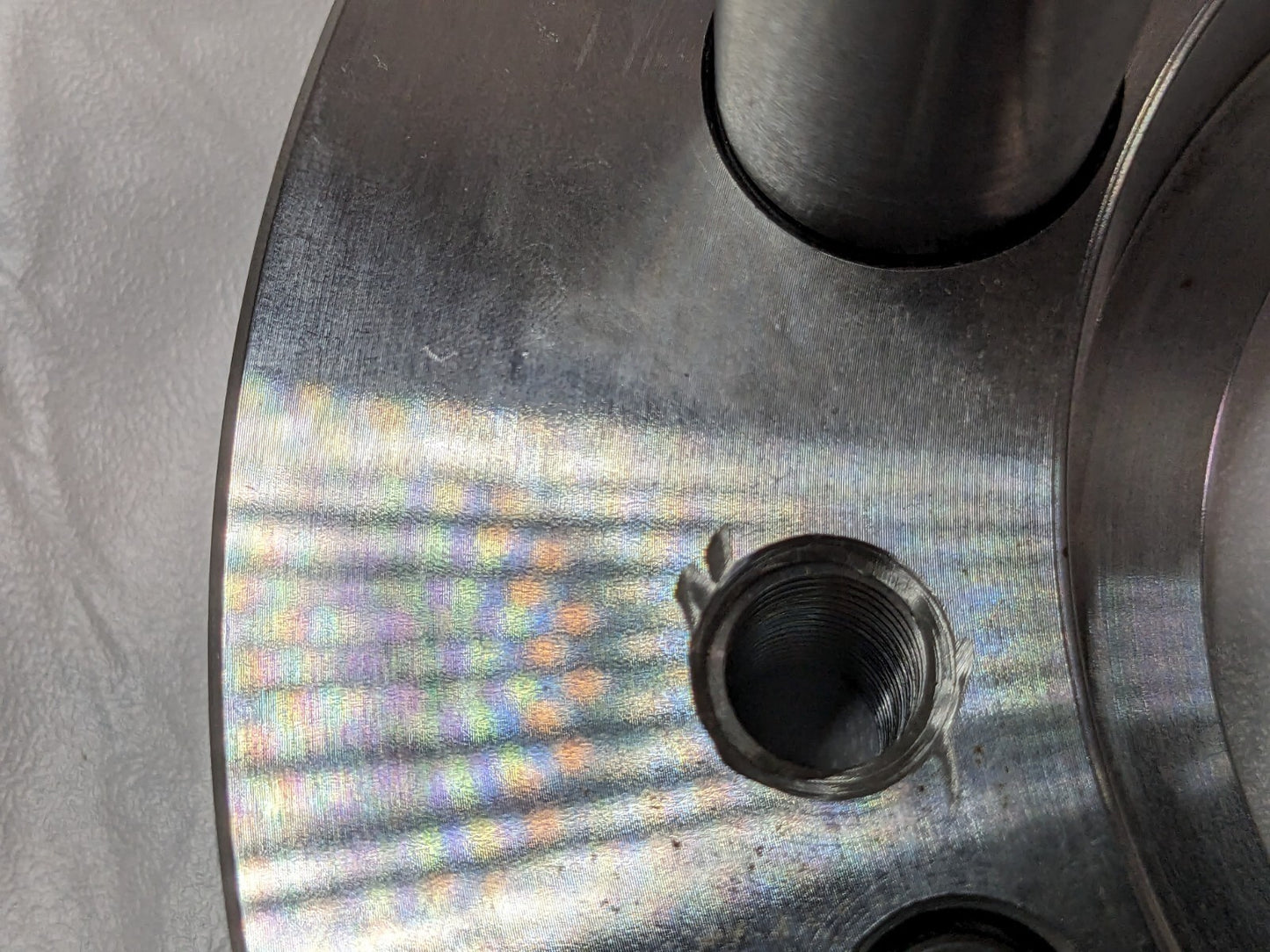 Pratt Burnerd America Mounting Plate for 12" EZ/Setrite Chuck D6 Mount 1205023