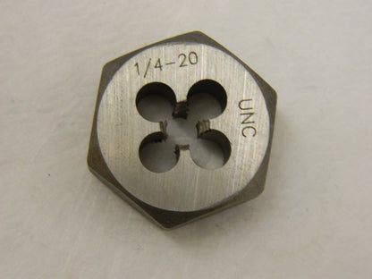 TITAN USA Round Die: 1/4-2, 1" OD, High Speed Steel TE80127