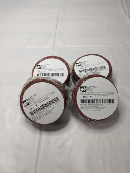 3M Hookit Film Discs 50pk 375L P150 3 in x NH Die 300V MI 7010511561