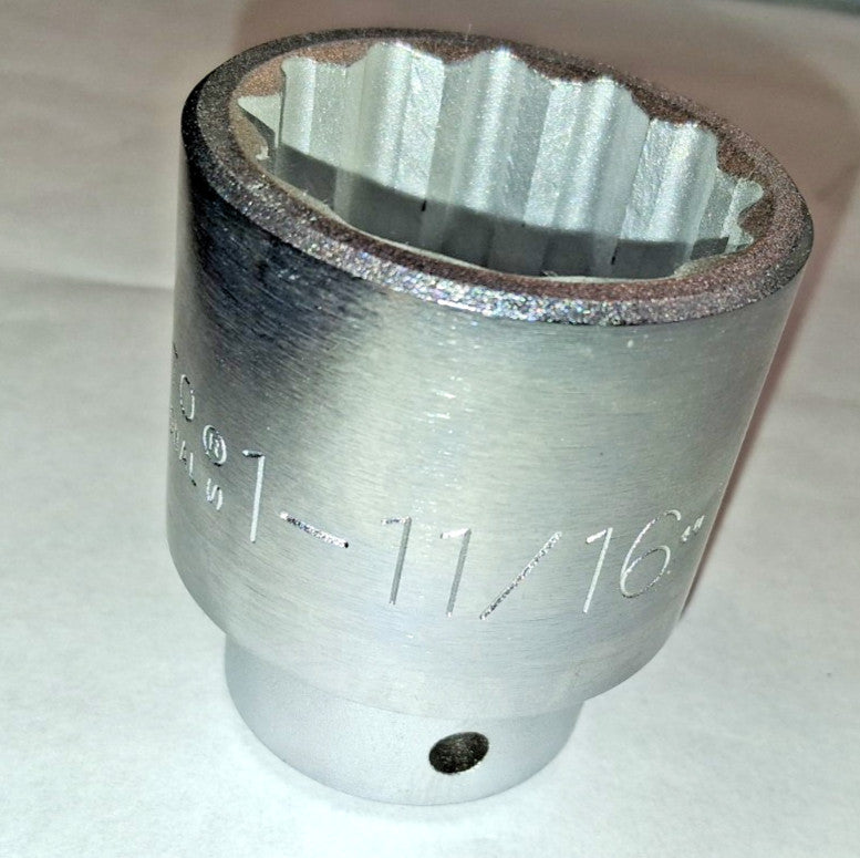 Proto Standard Hand Socket 3/4" Drive 1-11/16" Socket 12-Point J5554