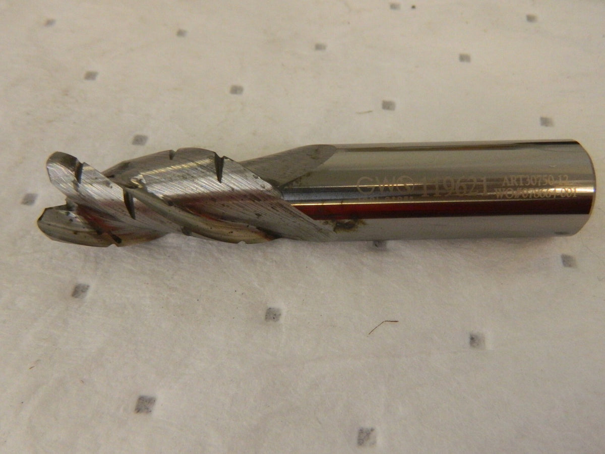 Solid Carbide End Mill For Pocketing And Ramping In Aluminum 119621